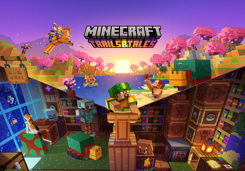 Minecraft world artwork